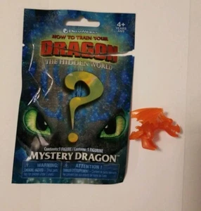 HTTYD Mystery Dragons New Rare Release Wave 3 - Hookfang - Clear Orange Variant - Picture 1 of 4