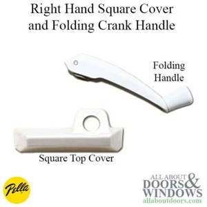 Pella Window Crank Handle and Square Right Hand Cover Awning and Casement Window - Picture 1 of 2