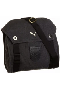 Puma Unisex Shoulder Bag Messenger Jamaica Heritage Black/ Dark Grey 070649-01 - Picture 1 of 4