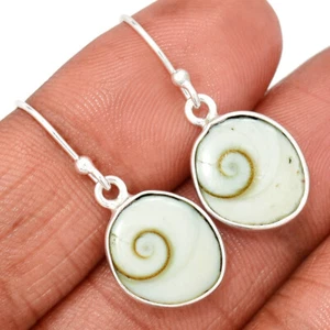 Shiva Eye 925 Sterling Silver Earrings Jewelry CE22235 - Imagen 1 de 1