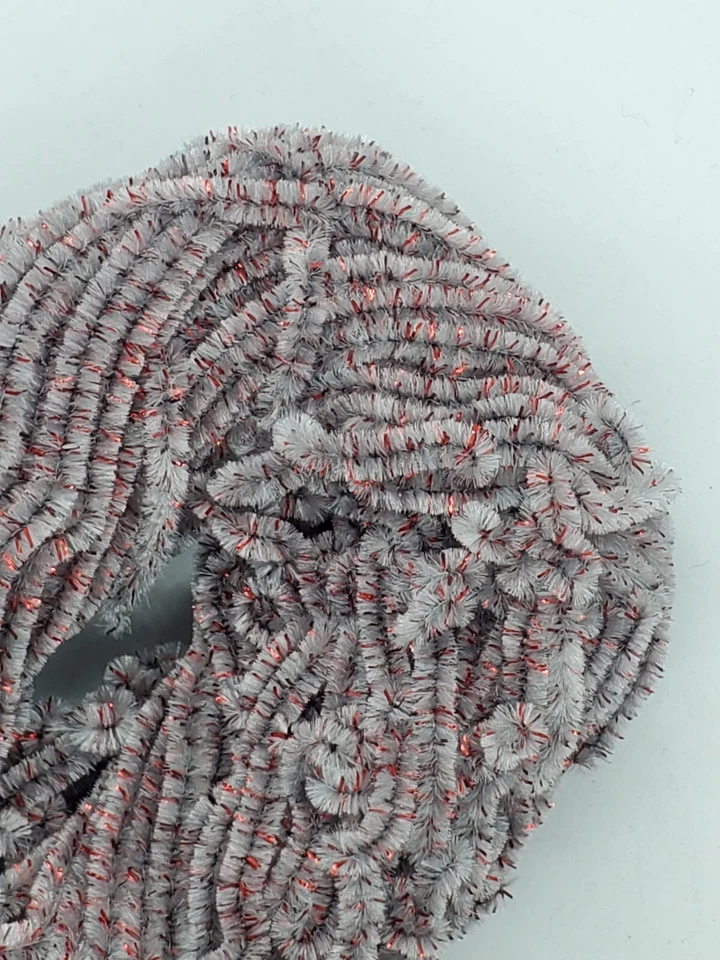 BLEEDING SHAD New Age Chenille 5 Yards Fly & Jig Tying Material You Pick Size - Image 1 of 1