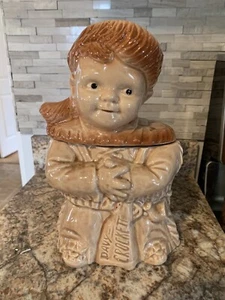 Vintage Brush Pottery Davy Crockett Cookie Jar - Picture 1 of 7
