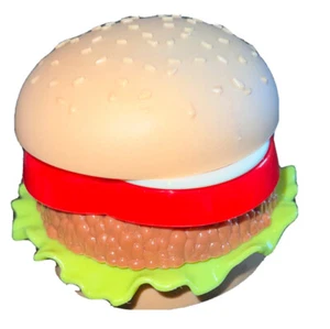 FIGURA DE HAMBURGUESA DE QUESO PERFECTA DE PLÁSTICO 3” (MF440) - Imagen 1 de 10