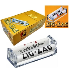Zig Zag Regular Auto Cigarette Cig Tobacco Hand Rolling Machine Roller UK - Picture 1 of 7