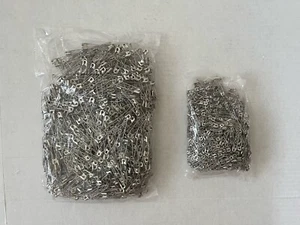 Lot Of Safety Pins Silver Almost 3 Lbs Crafts Sewing Large & Small Hundreds Each - Picture 1 of 6