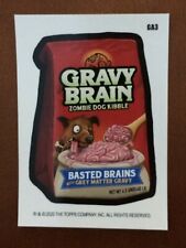 2020 Wacky Packages Weekly Serie September week 3 GUEST ARTIST GA3 "Gravy Brain"