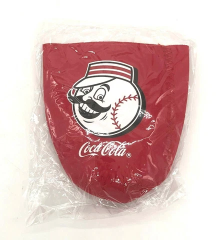⚾️     2021 Cincinnati Reds Can Cooler (Koozie) SGA 9/18/21 Mr. Redlegs NEW Cover
