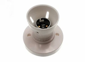 Portalampada a stecca dritta presa lampadina a baionetta - Foto 1 di 1