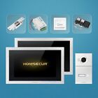 HOMSECUR 4 Wire HD Video&Audio Home Intercom Silver Camera