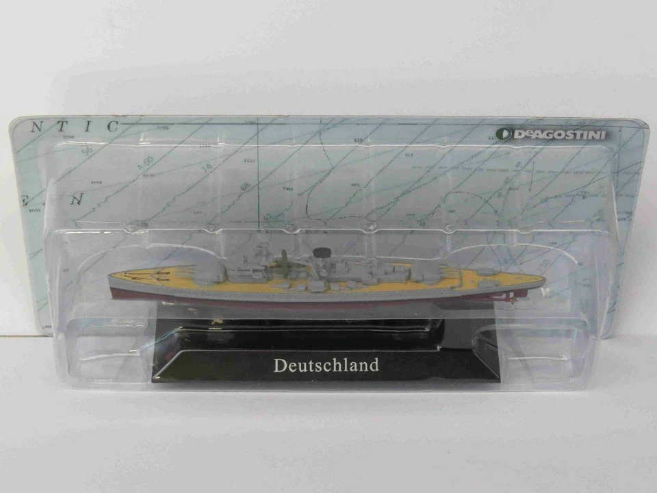 Deutschland Battleship, 1928, WW1, WW2, 1:1250 Scale Battleship - Image 1 of 1