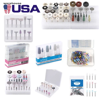 Dental Diamond Burs Composite Polishing Burs White Stone Disk FG/RA/HP Polisher - Image 1 of 4