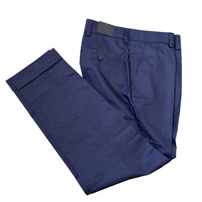 J Lindeberg Men's GORDON TECH COTTON PANTS FMTA05879 6855 Navy US 31 EU 48 NEW Foto 1 de 4