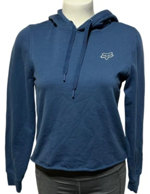 FOX Racing Women's Size S - Pullover Hoodie - Blue - Cropped - Riding  Dirt Bike - Image 1 of 4