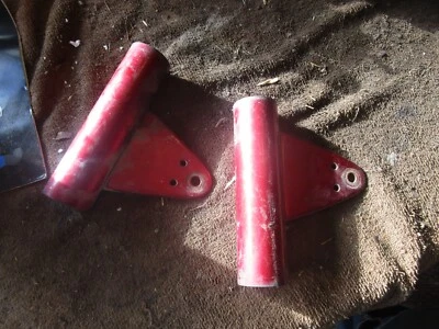 Yamaha CT3 CT1 1973 rojo faro orejas montaje horquilla cubierta Foto 1 de 2