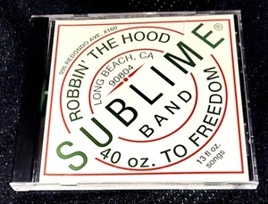 SUBLIME - 40 OZ TO FREEDOM - ROBBIN HOOD PROMO CD MINT 1ST PRESS SKUNK LABEL - Picture 1 of 8