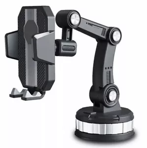 Car Truck Phone Holder Dashboard Windshield Mount Long Anti-Shake - Picture 1 of 12