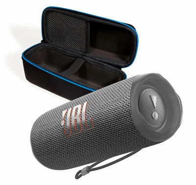 JBL Flip 6 Gris Altavoz Bluetooth Portátil y Estuche Divvi Kit Foto 1 de 4