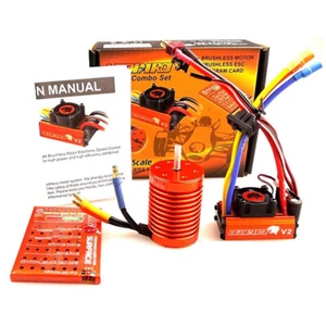 SkyRC Leopard 1/10 Brushless Motor ESC Combo, Program Card 60A V2 3000KV 13T USA - Picture 1 of 4