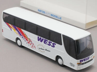 Rietze 64015 Setra S 315 HDH Wess Travel Bus Furth Im Wald Mint OVP SG 1608-13 - Image 1 of 3