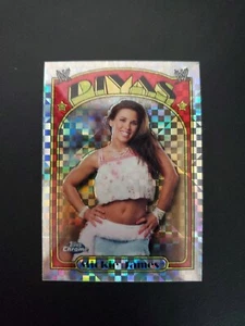 MICKIE JAMES 2007 TOPPS HERITAGE CHROME XFRACTOR REFRACTOR #58 Nrmt WWE Divas - Picture 1 of 5