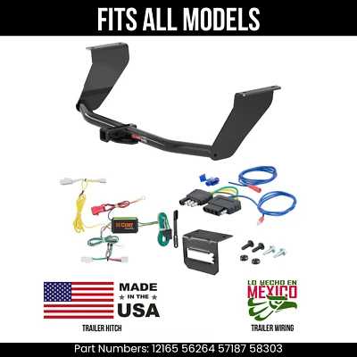 Enganche de remolque para 17 Genesis G80 + cableado de 5 pines se adapta a todos los modelos arnés de remolque de corte Foto 1 de 4