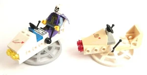 2 Vintage Space Vehicles plus Purple Skull Minifig MOC* Made out of Lego® Bricks - Picture 1 of 4