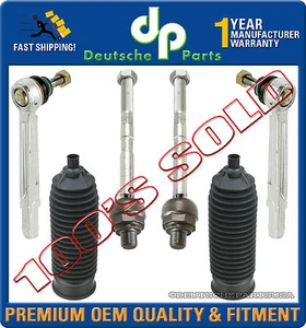 PORSCHE 911 996 TURBO BOXSTER 986 TIE ROD END Inner Outer Steering Boot 6 - Picture 1 of 1