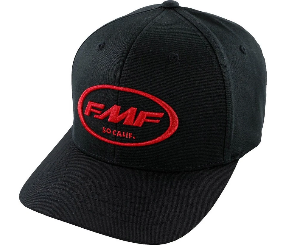 Chapéu FMF Factory Don 2 Flexfit preto/vermelho - Imagem 1 de 1