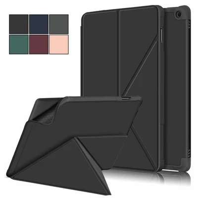 Folio Transformer Stand Leather Smart Case Cover For Amazon Fire HD 10 10+ 2021 - Image 1 of 4