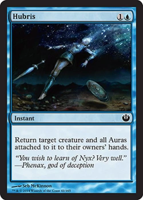 Hubris - Medium Play MTG Journey into Nyx - Image 1 of 1