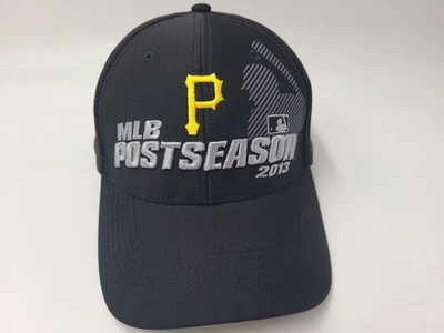 Pittsburgh Pirates 2013 Postseason 47 Brand Adjustable Hat Cap Playoff MLB Black - Image 1 of 4