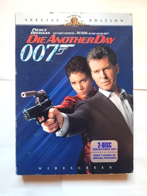 Die Another Day 007 DVD Action Adventure 2002 PG13 Widescreen Free Shipping - Image 1 of 4