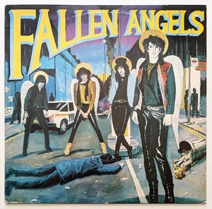 FALLEN ANGELS self-titled LP 1984 UK Import THE VIBRATORS Vinyl HANOI ROCKS OOP - Picture 1 of 3