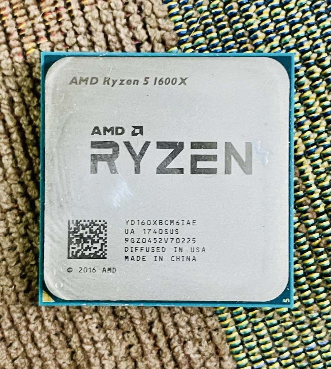 AMD Computer Ryzen 5 AMD Ryzen 5 1600X Processor Model Processors