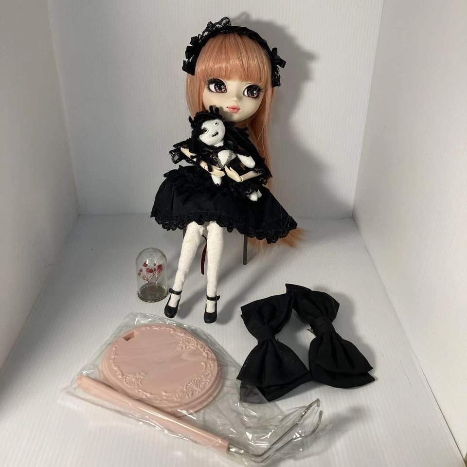 1/6 Doll Pullip Gothic Lolita Hello Kitty Custom Doll Dress-up doll hobby toy - Immagine 1 di 4