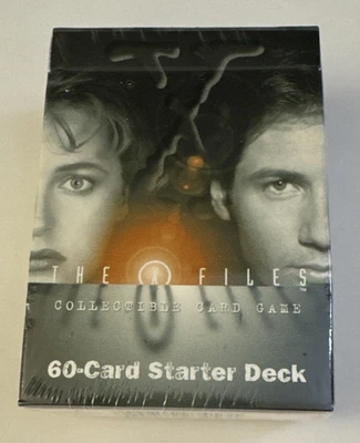 X-Files CCG 60 Card Starter Deck Factory Sealed Premiere Edition 1996 - Image 1 of 4