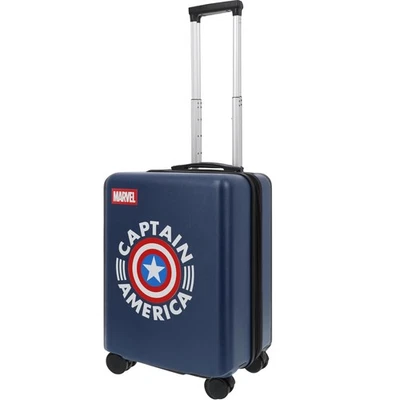 Marvel Captain America 22.5 Inch Carry On Luggage, Hardshell Rolling Suitcase... - Image 1 of 4