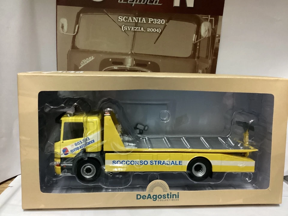 Camion d’epoca SCANIA P320  Svezia 2004    1/43 die-cast  DE AGOSTINI - Immagine 1 di 4