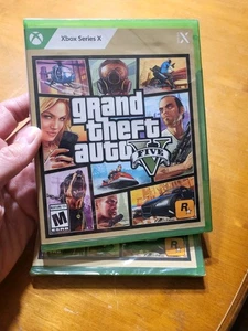 Xbox Series X Grand Theft Auto V GTA Five NUOVO SIGILLATO in fabbrica - Foto 1 di 4