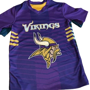 194 -2 Youth Boys Large 1 Reversible Vikings Jersey 1 Eagles - Picture 1 of 11