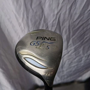 Ladies Ping G5 #5 Driver / 22 Degree / Ladies Flex Ping ULT 50 Shaft - Picture 1 of 7