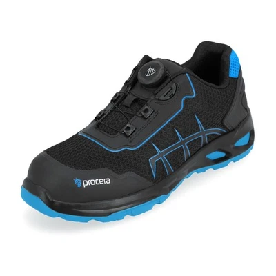 PROCERA Sicherheitsschuhe mit Drehverschluss 'LOTUS S1PS BLAU' (Gr 39-47) Arbeitsschuhe