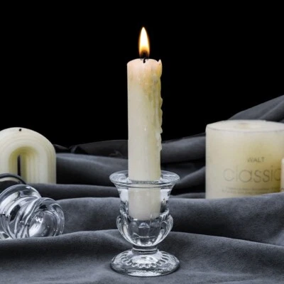 Glass Candle Holder Dinner Table Wedding Decor - Set Sizes Available 2 4 6 12 24 - Image 1 of 4