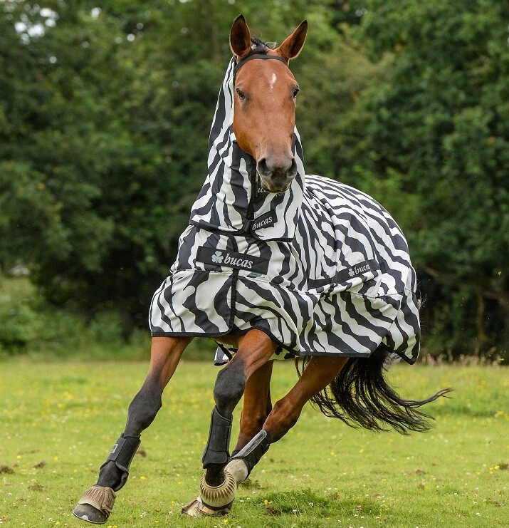 % Bucas Sweet Itch Zebra Fliegendecke Ekzemerdecke - UVP €149,00 -HSS % - Bild 1 von 1