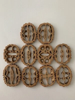 10 Black Walnut Shell Slices - Image 1 of 4