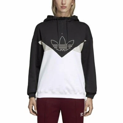[DH3024] Womens Adidas CLRDO OG Trefoil Hoodie - Image 1 of 4