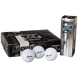 2 docenas de pelotas de golf Srixon Q Star blancas puras rendimiento visual piel giratoria Foto 1 de 2