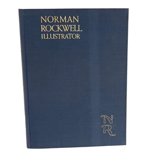 Vintage Norman Rockwell ILLUSTRATOR By: Arthur L. Guptill 1970 Hardbound w/ Case - Imagen 1 de 12