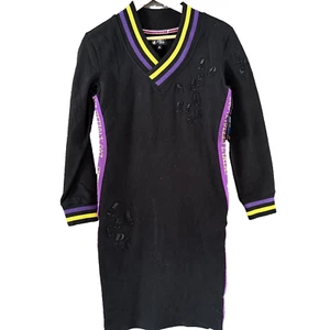 NWT Los Angeles Lakers FISSL Dress Embossed Stitching Black Sports Fan Merch L - Picture 1 of 6