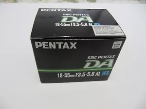 Nuovo obiettivo smc Pentax DA 18-55 mm f/3.5-5.6 AL WR resistente alle intemperie per fotocamera DSLR - Foto 1 di 10